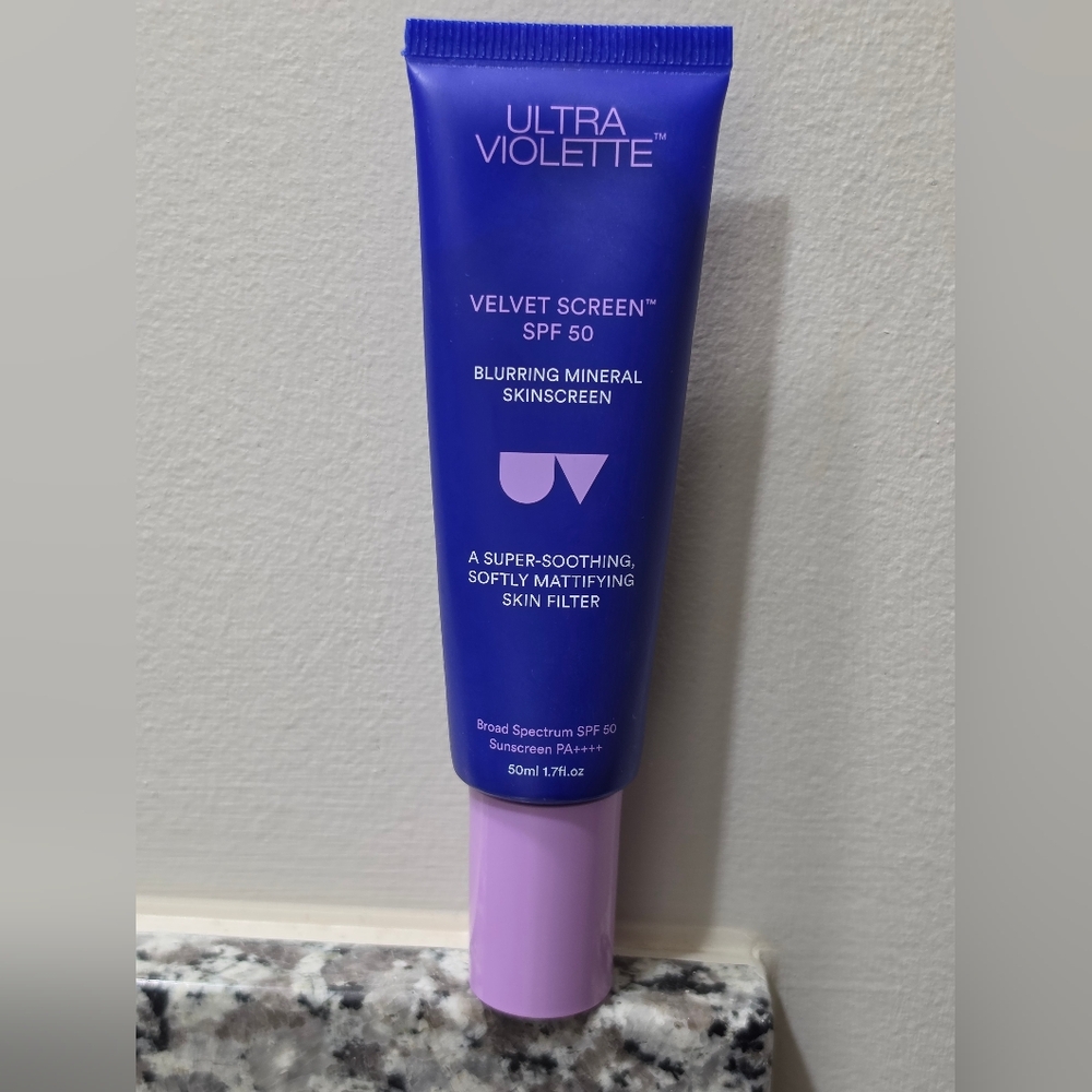 Violette Velvet Screen SPF 50 Blurring Mineral Sunscreen